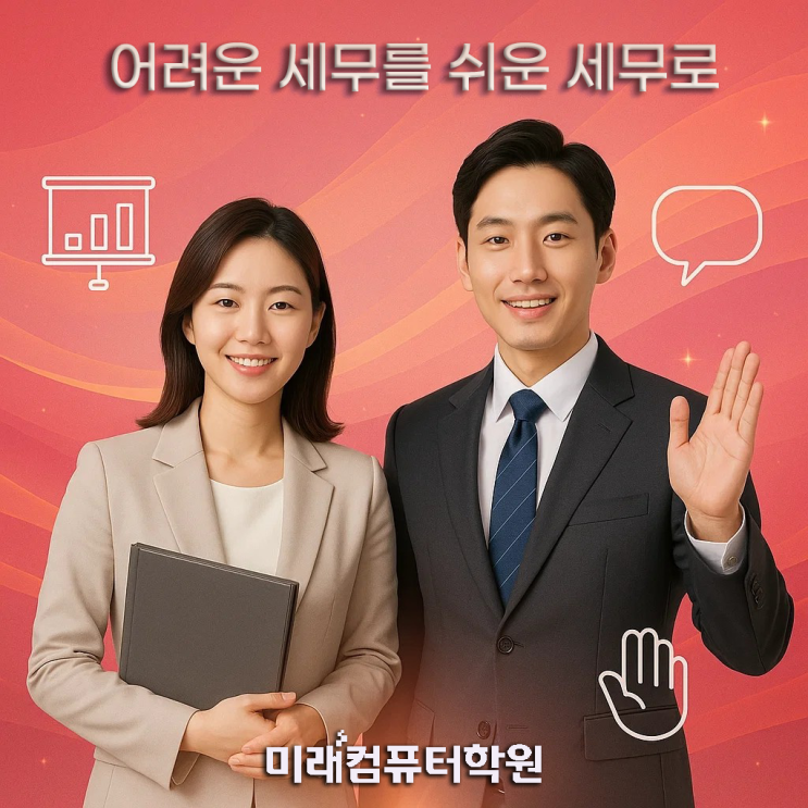  회계사무원 취업 준비? 법인세·세무조정 실무 포함 전산세무1급 과정 모집 중-부산회계학원