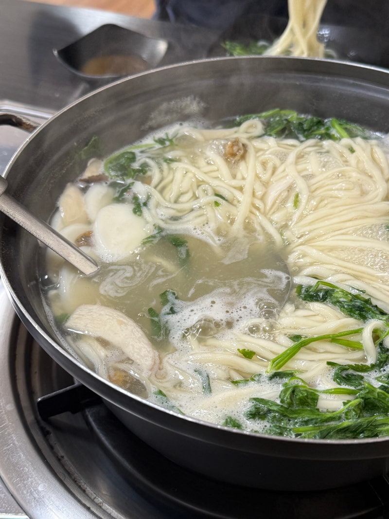 군포 산본 부산 복 해물 칼국수 복튀김 맛집