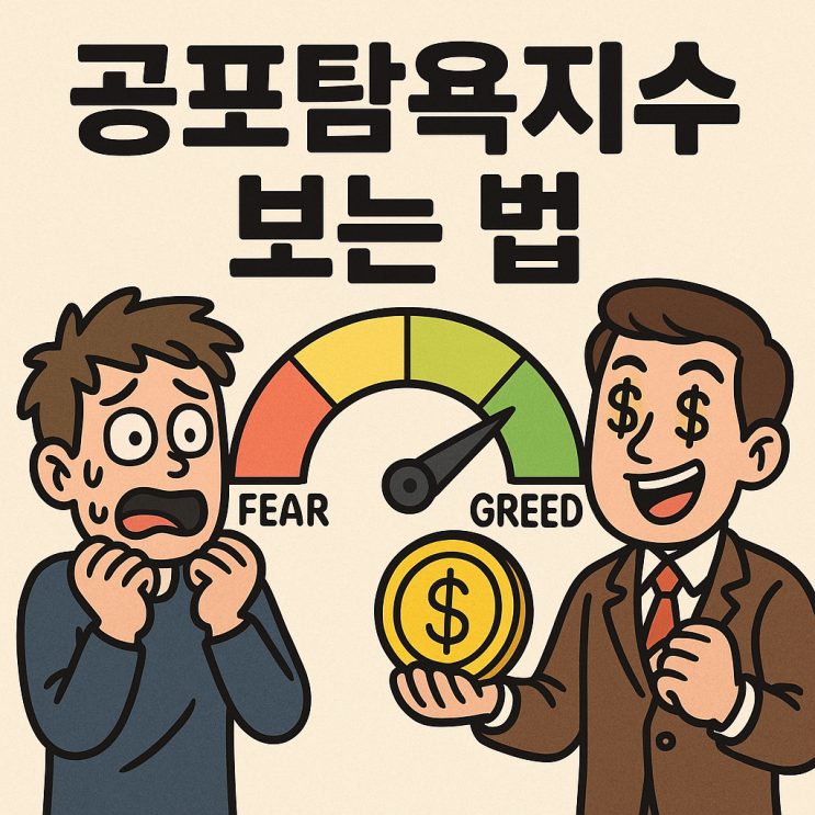  공포탐욕지수 보는 법, CNN 공포지수로 주식 매수 매도 타이밍 잡기 (Feat. 워런 버핏)