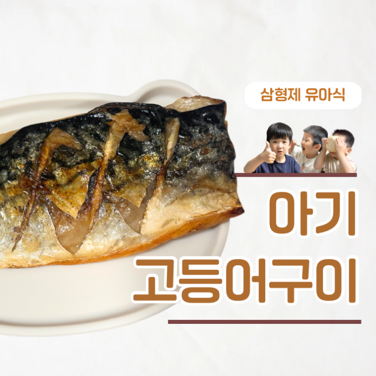  편식하는 아이도 폭풍흡입한 아기 고등어구이 반찬
