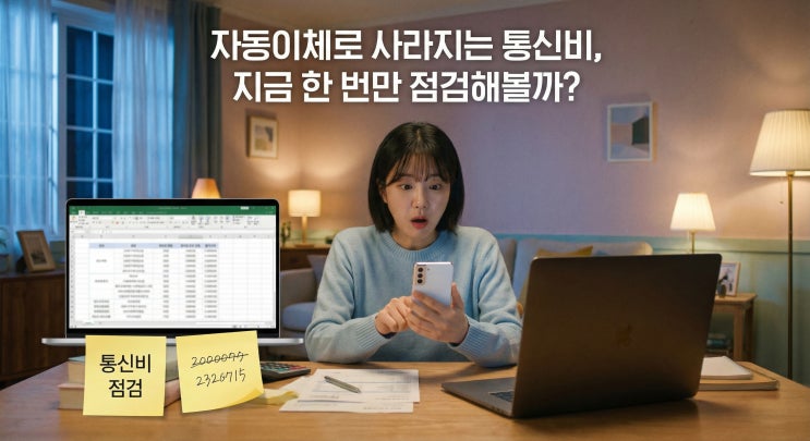  자동이체로 사라지는 통신비, KT · LG 알뜰 후불로 갈아타기