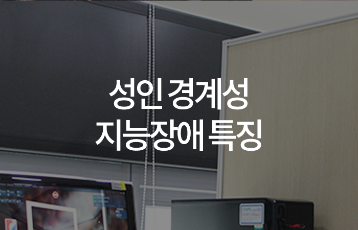 성인 경계성 지능장애 특징과 치료하는 법