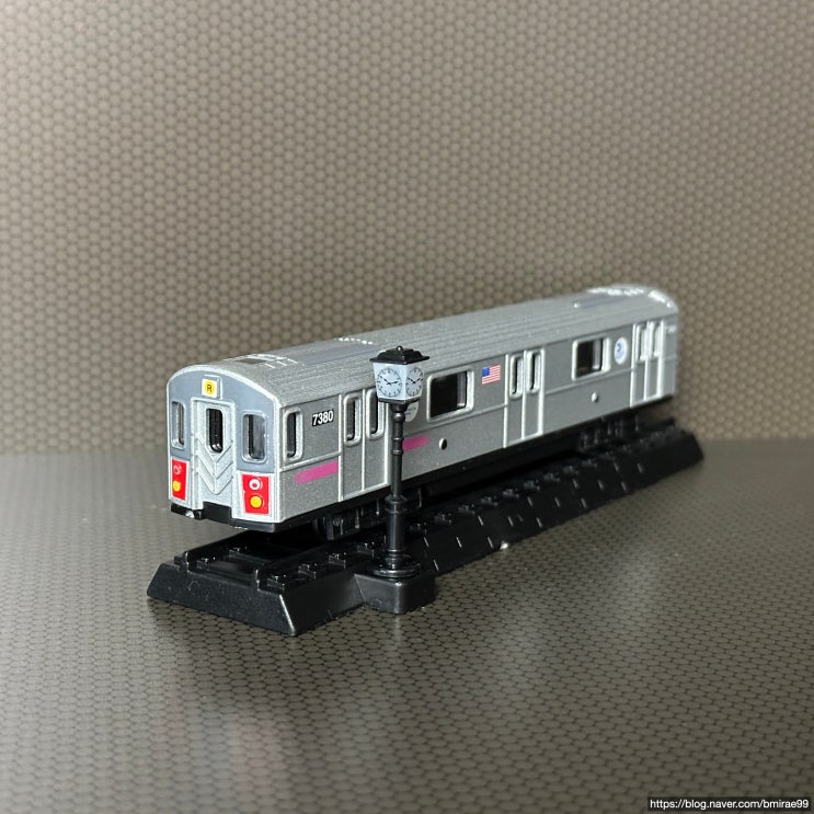 [1/87 철도] 봉바르디에 R142 뉴욕 MTA 지하철 모형 (뉴욕 교통박물관 기념품)