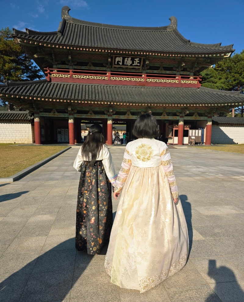 충남 아이와 부여 가볼만한곳 백제문화단지 한복체험 하며 궁 나들이