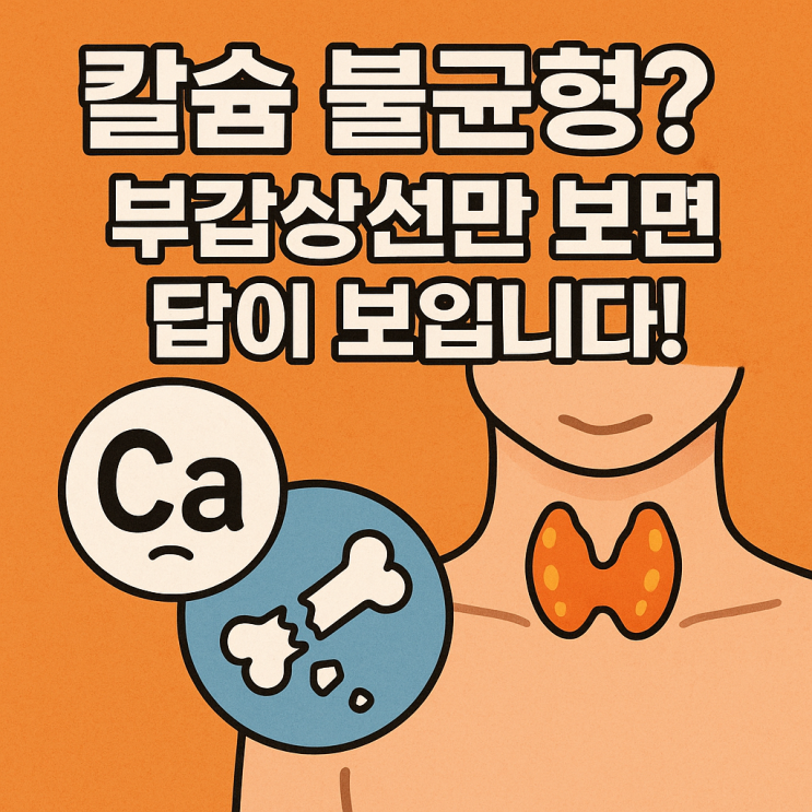  칼슘 조절 호르몬과 부갑상선 질환, 한 번에 이해하기!