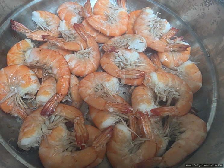  농라 여수밤바다 활 흰다리새우 구매 후기