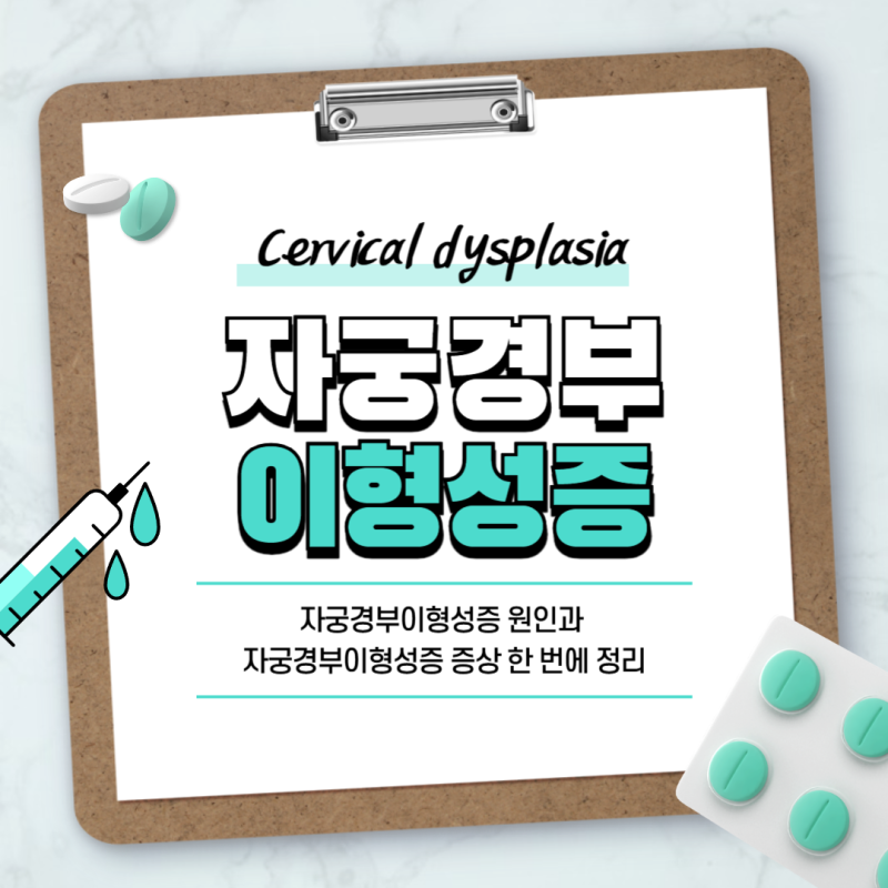 자궁경부이형성증 원인과 자궁경부이형성증 증상 한 번에 정리