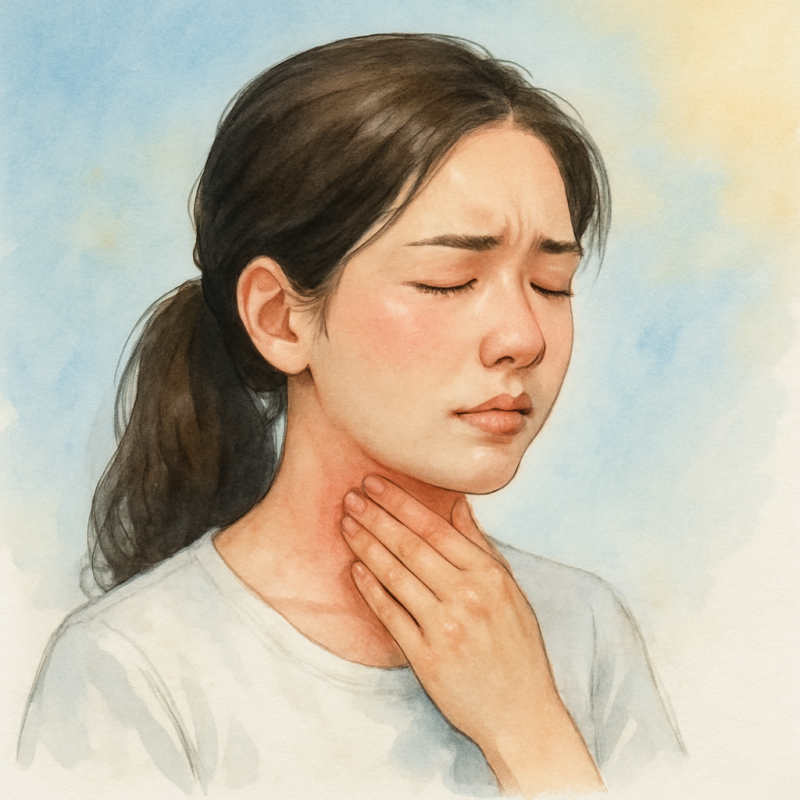 급성 인두염 증상과 원인, 치료 과정은?