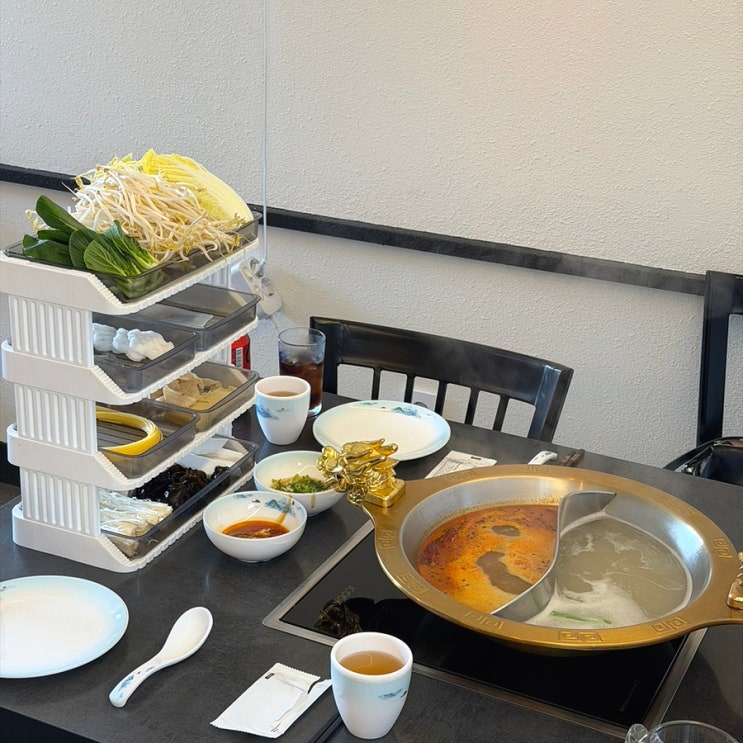  경주 황리단길 맛집 화린훠궈ㅣ매일 벚꽃 뷰 샤브샤브