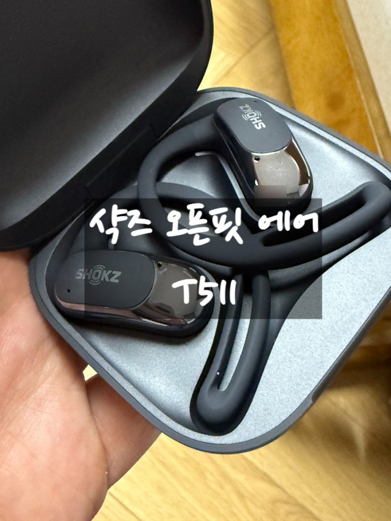 샥즈 오픈핏 에어 T511 광군제 8만원에 샀어요. 구매이유 사용후기