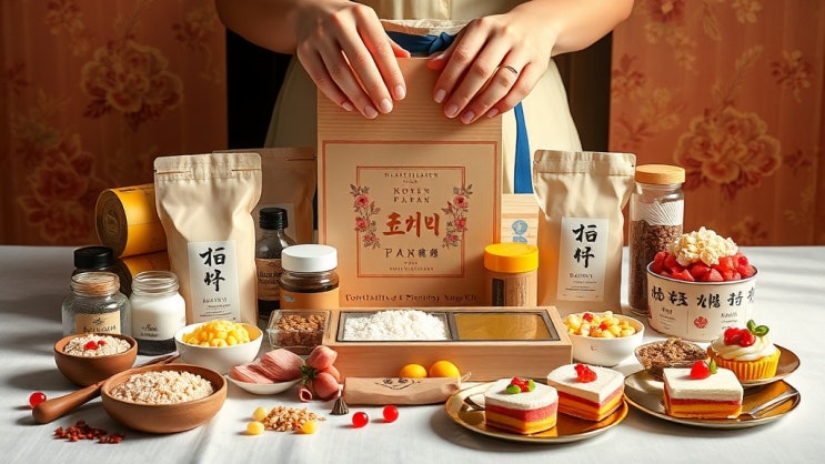  전통 속의 창의성!  퓨전 다식 만들기 키트로 새로운 디저트를 만들어보세요!