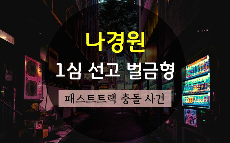 나경원 1심 선고 벌금형, <b>패스트트랙 충돌</b> 사건 뜻