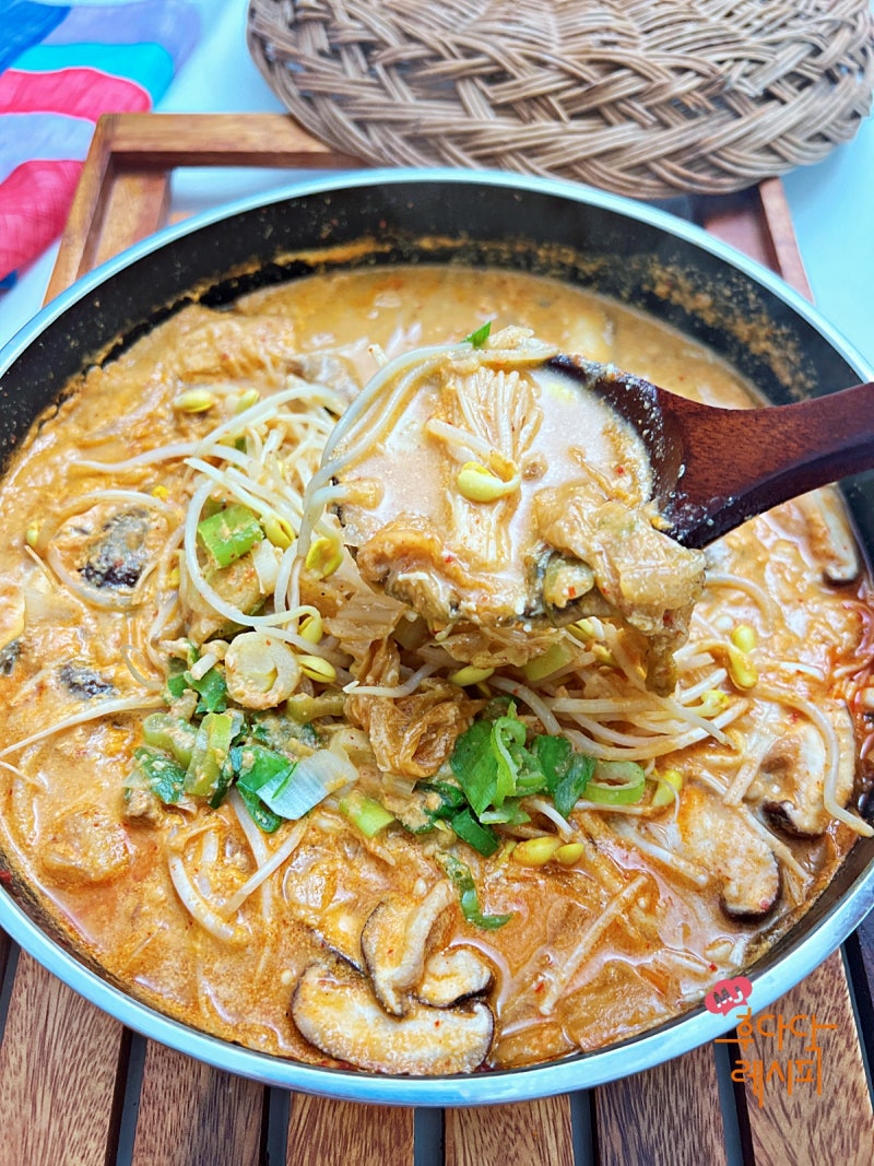 김치 비지찌개 끓이는법 콩비지찌개 레시피 비법 !