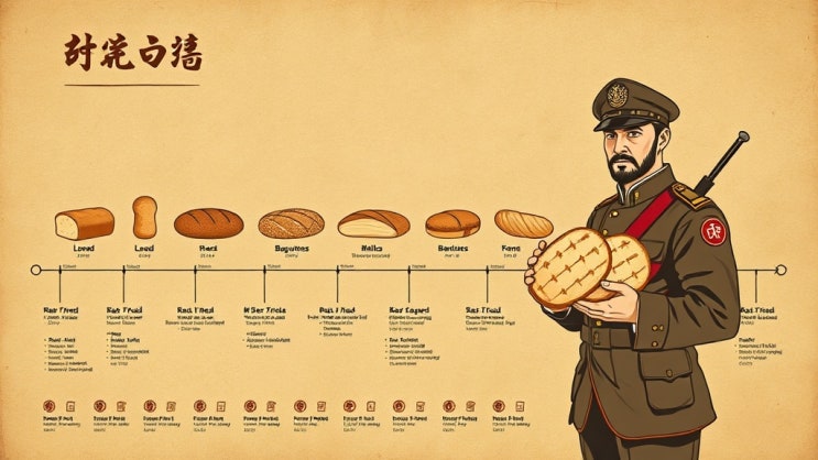  빵의 역사, 알고 먹자! | 일본 제국주의 뒤에 '건빵'이 있었다?!