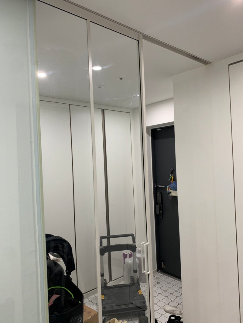 슬라이딩중문수리 덜컹거림 해결한 동탄 30평대 아파트 중문 댐퍼 교체