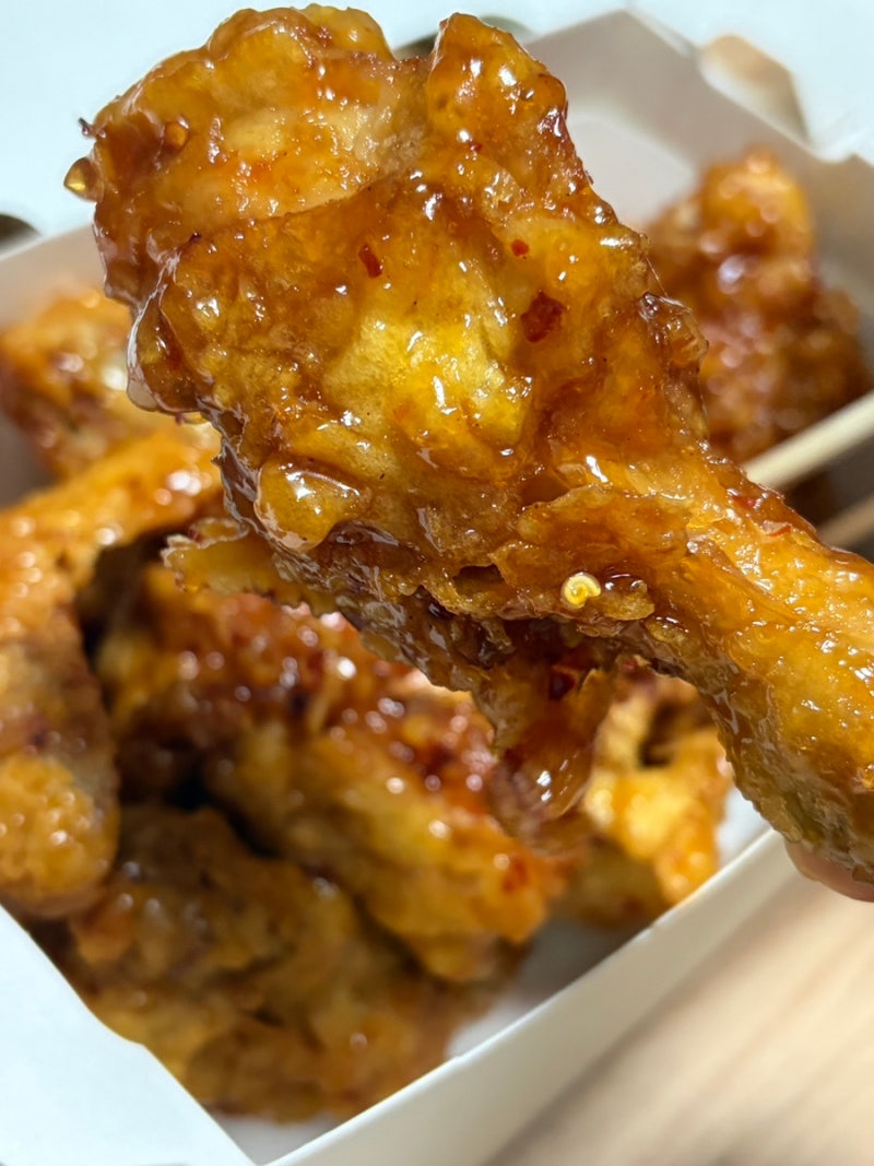 BHC 스윗칠리킹 + 콰삭킹 순살 하프 솔직후기, 이벤트 할인