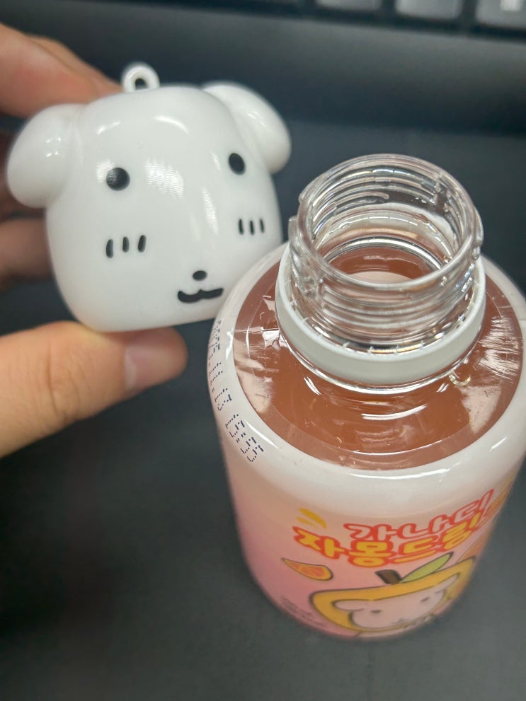  [CU편의점] 귀여운 가나디 콜라보 음료 <가나디 자몽드링크> 파는곳 칼로리, 표정