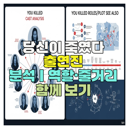  당신이 죽였다 출연진 분석｜역할·줄거리 함께 보기