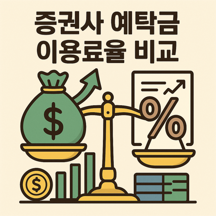  증권사 예탁금 이용료율 비교, 숨은 1% vs 3% 이자 챙기기 (조회 방법, 현금 관리 팁)