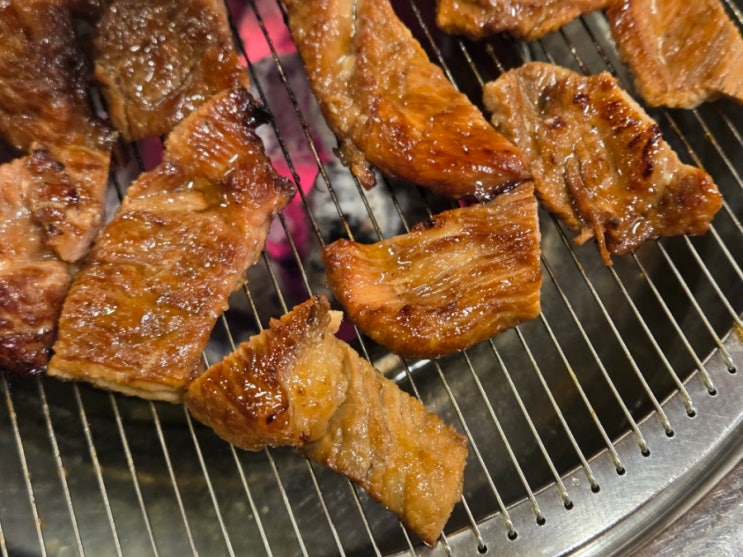  경기광주 신현동 애견동반식당, 와궁에서 양념돼지갈비와 삼겹살 가족외식 후기