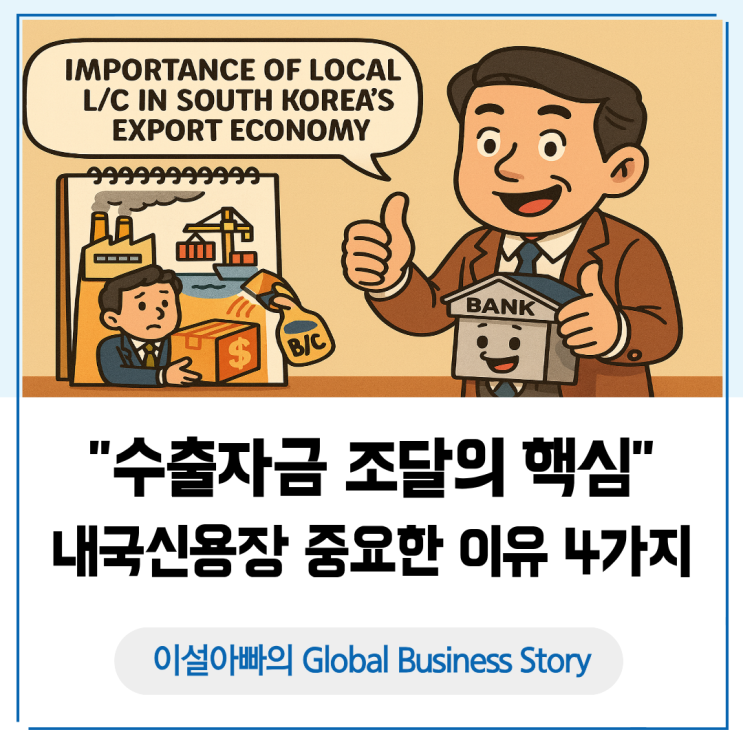  수출자금 조달의 핵심, 내국신용장(Local L/C)이 중요한 이유 4가지