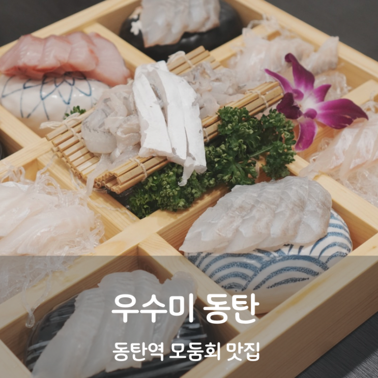  동탄 맛집 동탄역 횟집 우수미 광어회