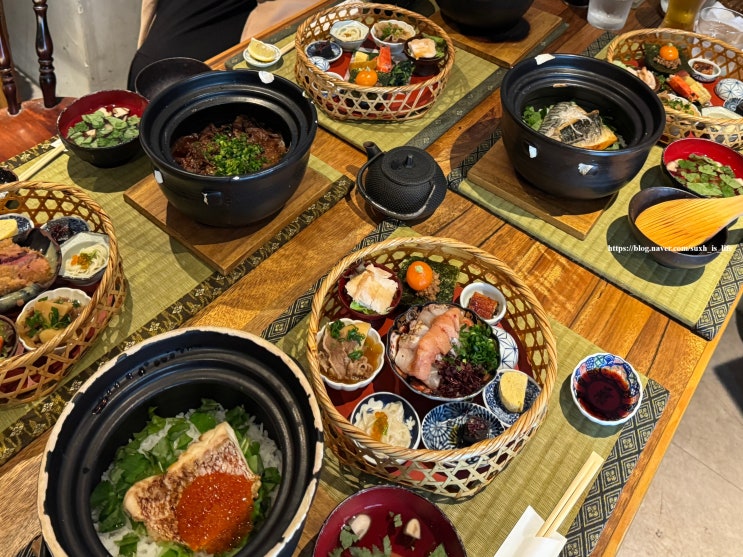  일본 여행 후쿠오카 현지인 맛집 오호리공원 가정식 솥밥 가오가오 오호리점