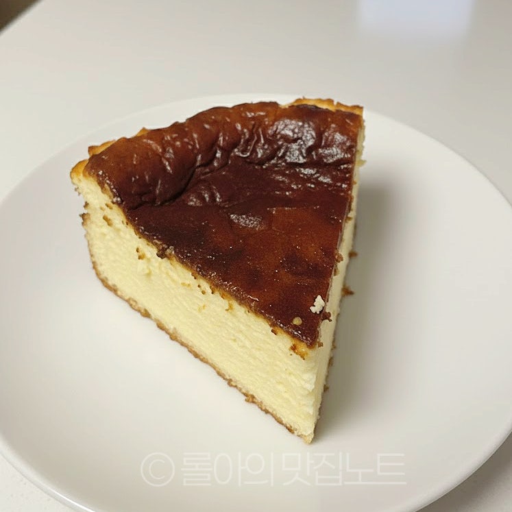 바친자가 말아주는 노오븐 바스크치즈케이크 레시피 에어프라이어