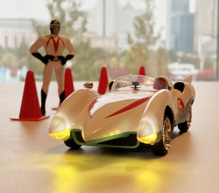  Mini-Z 마하GOGOGO 달려라 번개호 무선조종 RC 카 피규어