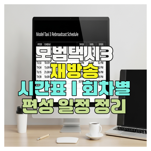  모범택시3 재방송 시간표｜회차별 편성 일정 정리