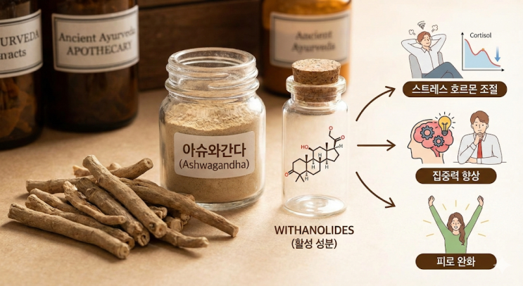 아슈와간다 브랜드별 성분 가격 비교