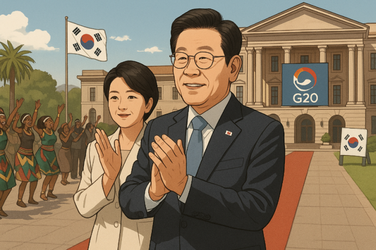 아프리카에서 처음 열린 <b>G20</b> 정상<b>회의</b>, <b>이재명</b> 대통령의 외교... 