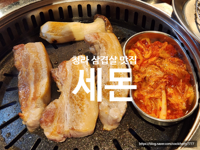  청라 삼겹살 | 세돈 숙성삼겹살·파채 조합 대박맛집