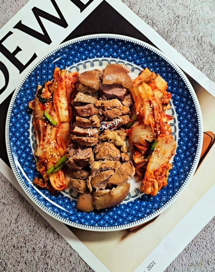  수육 삶는법 레시피 돼지고기목살  압력밥솥수육 삶기 시간 '이것'꼭!
