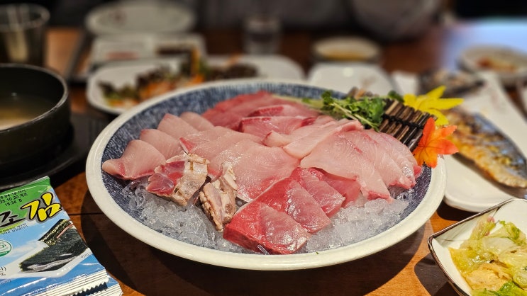  대방어철이 돌아왔다 잠실 송파 연안부두횟집 대방어맛집