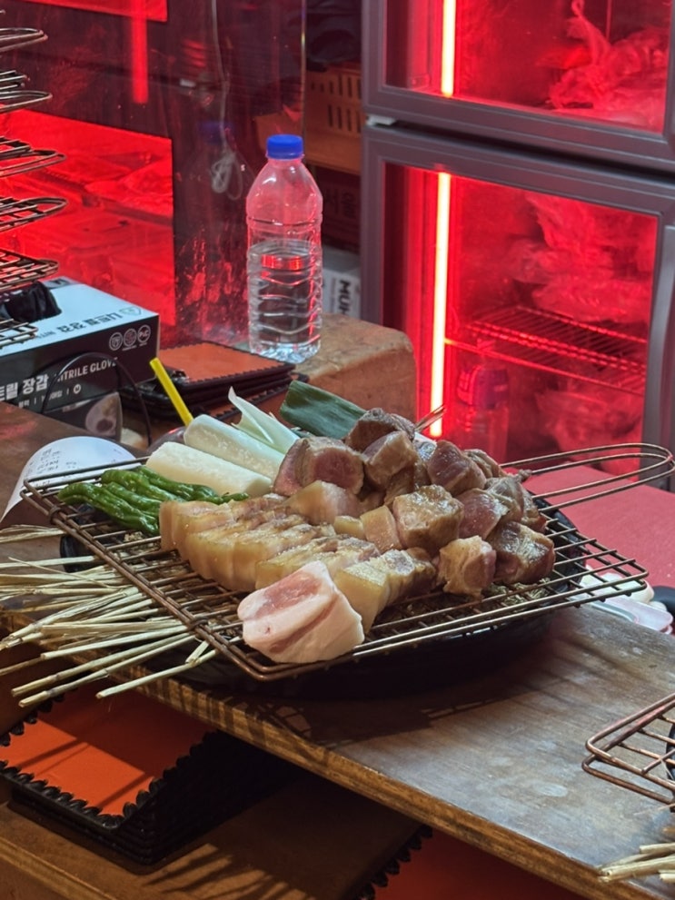  구의농원｜2025 블루리본 선정! 짚불초벌구이한판 진짜 맛있는 구의동 맛집