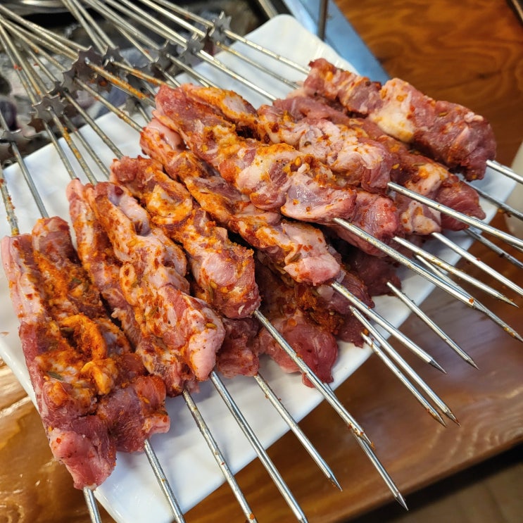  선릉역 회식 지삼선 맛집 한성양꼬치 선릉2호점