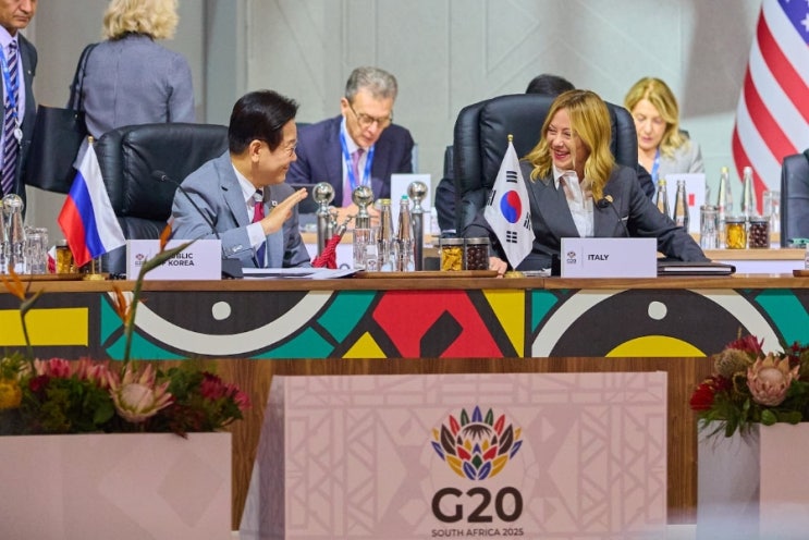 이재명 대통령 <b>G20</b> 정상회의 참석