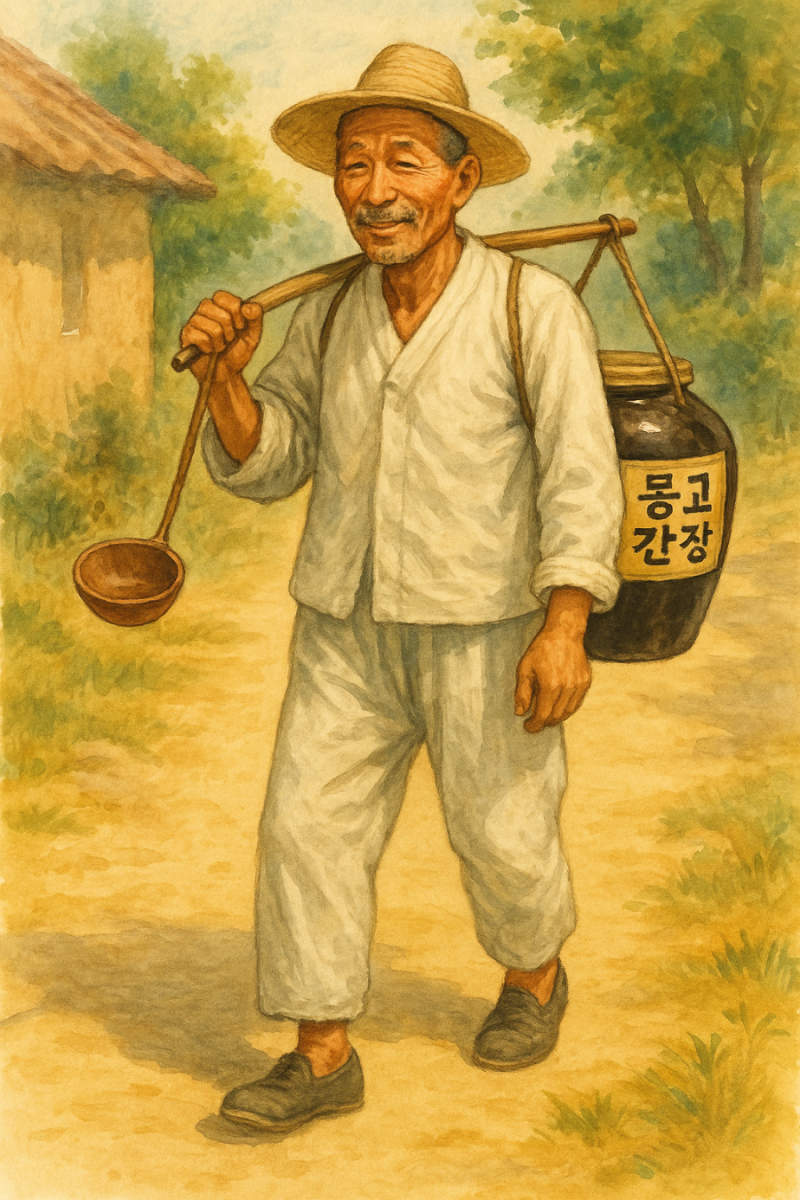 흰죽과 간장 한 방울의 추억