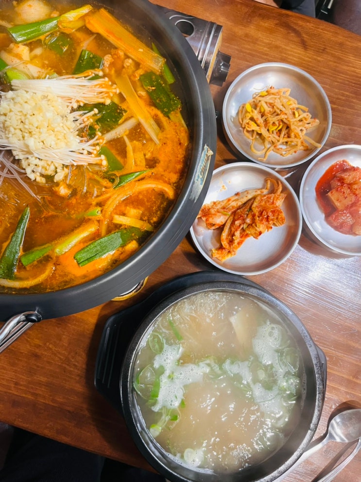  경북 상주맛집 노포감성의 청수면옥 촌돼지찌개
