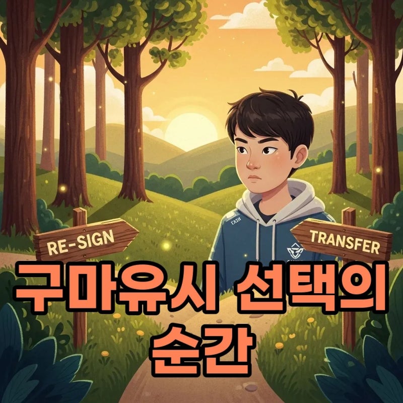 구마유시 이적과 재계약, 스토브리그 속 선택은?
