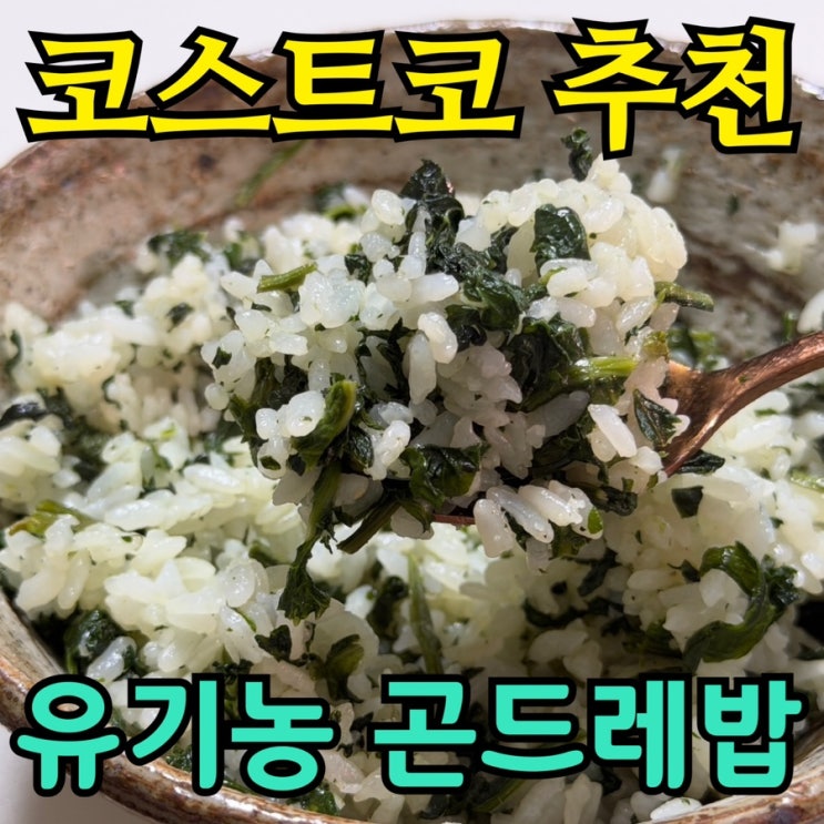  코스트코 추천상품 한우물 유기농 곤드레나물밥 솔직 후기 | 가격·영양·조리법까지 한번에