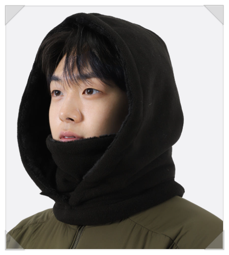  카르닉 바라클라바 넥워머 겨울 방한 후드 목토시로 겨울 추위 완벽 차단!