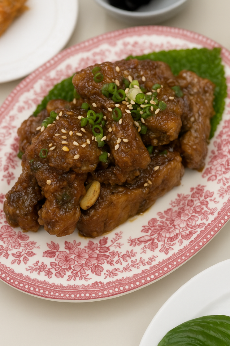  간장 돼지 등갈비찜 만드는법 편스토랑 류수영 레시피
