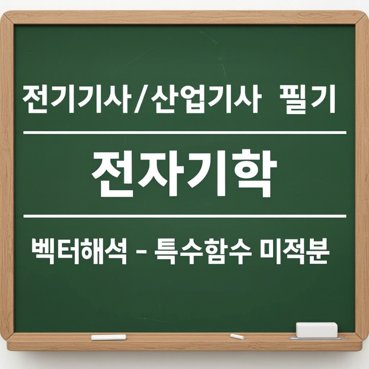  전기기사/산업기사 필기 전자기학 - 1. 벡터해석(3) - 특수함수 미적분