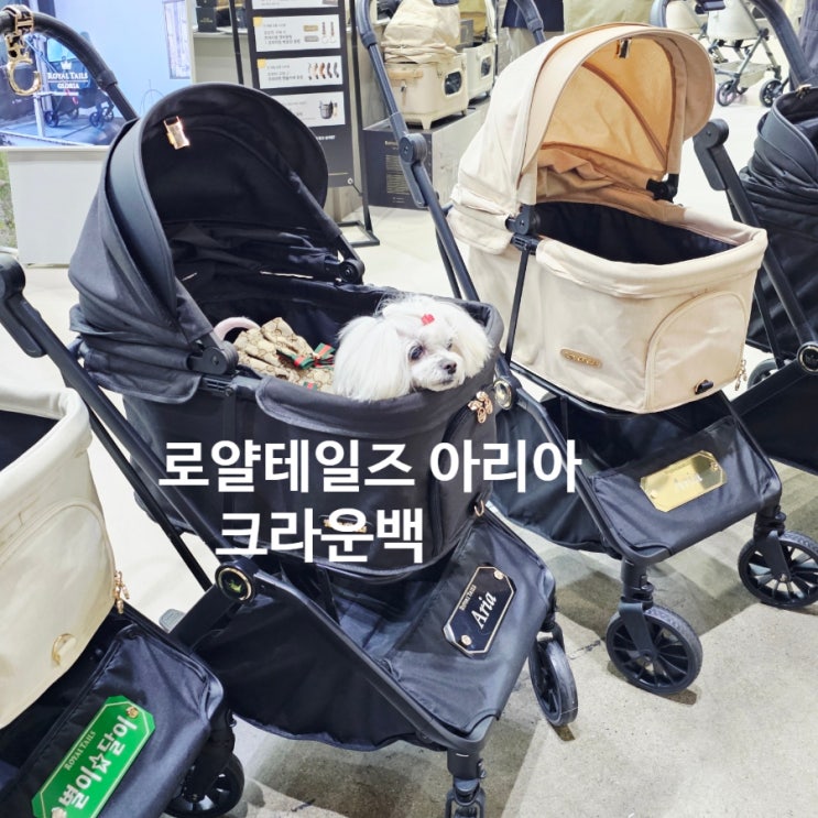  킨텍스 메가주에서 만난 로얄테일즈 아리아 유모차 실물 후기와 크라운백 매력 총정리