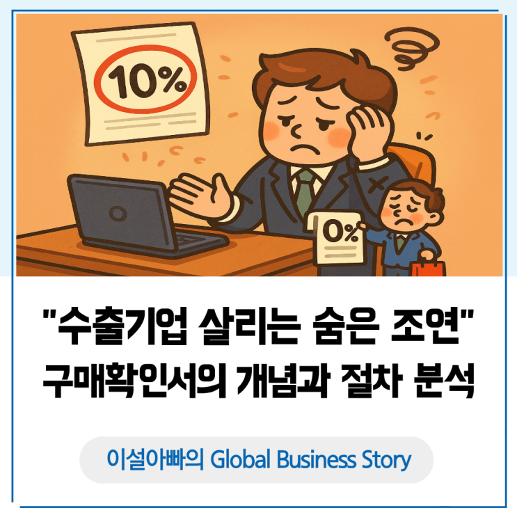  수출 기업을 살리는 숨은 조연, 구매확인서 개념과 절차