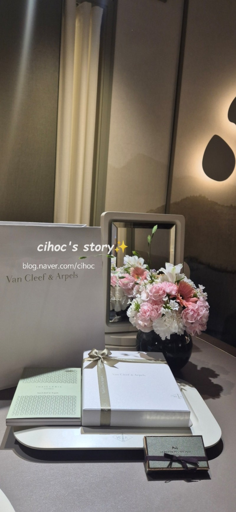 [Van cleef & Arpels] 반클리프 앤 아펠 해머드 빈티지 알함브라 10 모티브(옐골) 목걸이 구매 후기....
