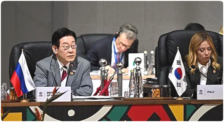 <b>이재명 대통령</b>이 거둔 성과와 브라질 회동 <b>G20</b> 정상회의.