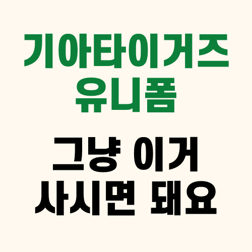 기아타이거즈유니폼 추천 인기 가성비 특가 상품 Top 5 Best 5 순위 리뷰 후기 사용기